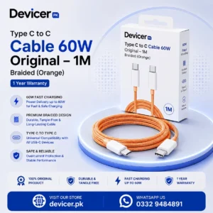 Travel Charge Kit — 40W 2-Pin Adapter + 60W Type-C Cable - Image 3