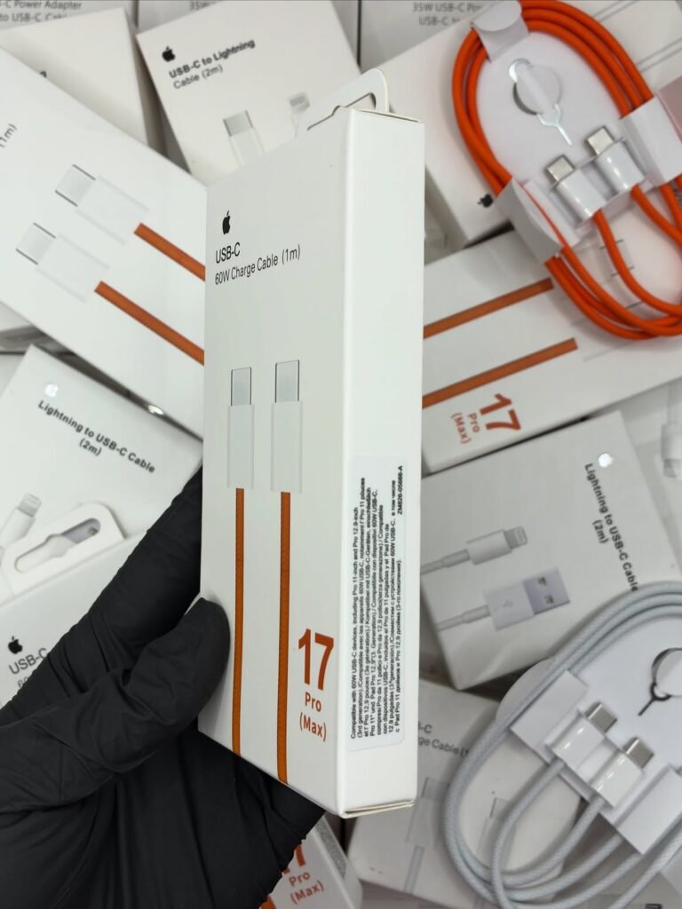 Travel Charge Kit — 40W 2-Pin Adapter + 60W Type-C Cable