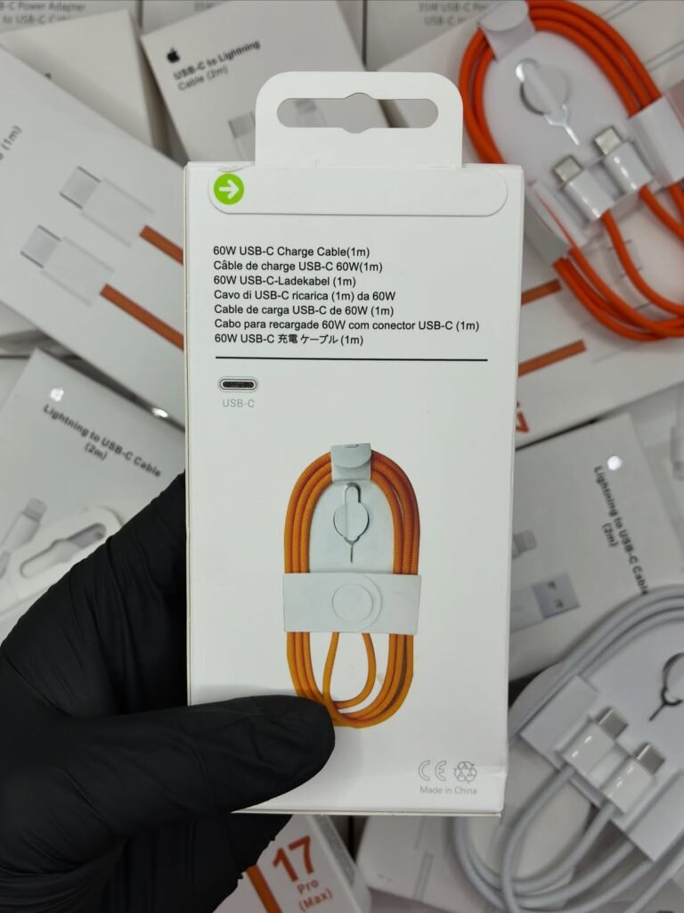 Travel Charge Kit — 40W 2-Pin Adapter + 60W Type-C Cable